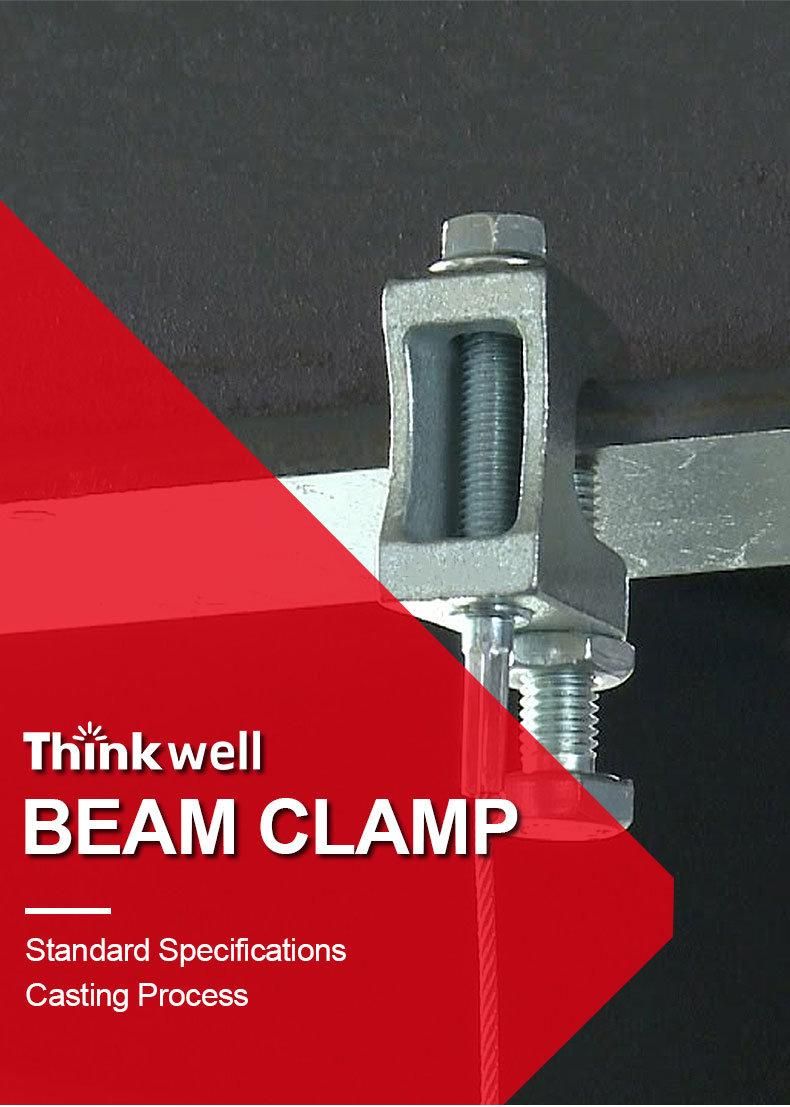 Thinkwell Galvanized Malleable Top Beam Clamp