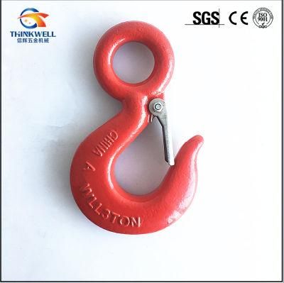 Drop Forged Carbon Steel G320 Eye Hook with Latch