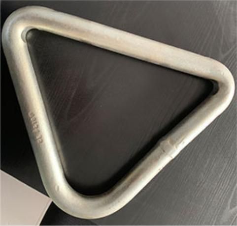 Stainless Steel Rigging Hardware Triangle Ring Welded Marine Grade