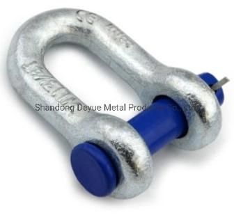 High Tensile Lifting Grillete 45 Ton Carbon Steel Forged Types of Shackle