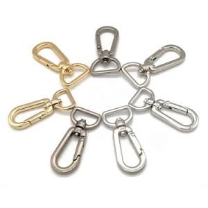 X16-19 Alloy Flat Spring Swivel Snap Hook for Handbags Key Chain