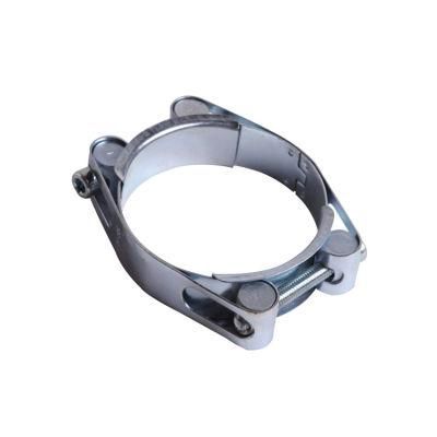 High Strength Stainless Steel Double Bolt Pipe Clamp