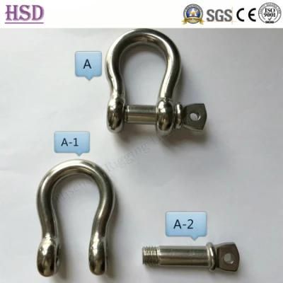 Home Hardware Stainless Steel304/316 Bow Shackle of Fastener