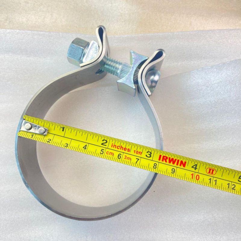 Exhaust Band Clamps SS304 Narrow Band Muffler Seal Accessories