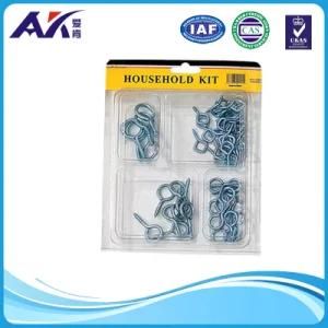 Blister Packing Zinc Plated Eye Screw Kit