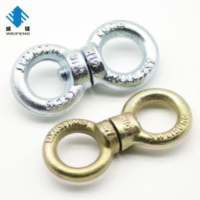 China Q235 Zinc Plated Bulk Packing DIN580 DIN582 Ring Nut