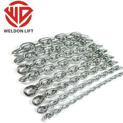 Lifting Pallet Chain Block Black High Strength Hoist Industria G80 Grade Chain