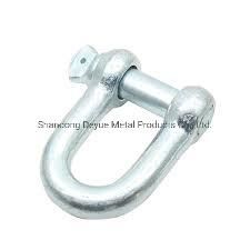 High Quality Us Type Drop Forged Screw Pin Anchor Chain D Shackle