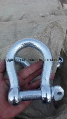 Galvanized Bow Shackle and D Shackle for Lifting Ring