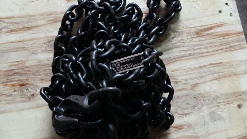 High Performance Chain Crane Lift Grade 100 (G100) Chain Slings