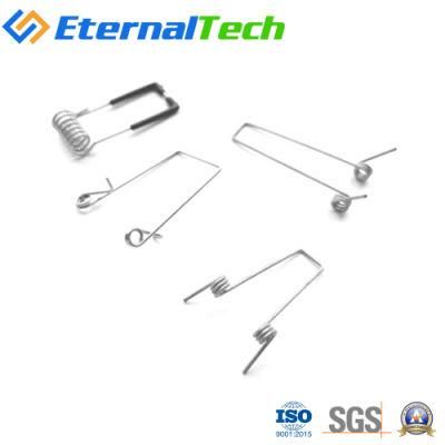 Bending Winding LED Downlight Usage Stainless Steel Spring Clips Clamps with High Quality Torsion Spring