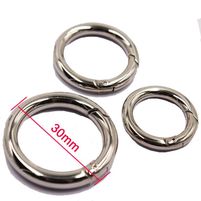 Small Size Round Shape Cheap Carabiner Metal Snap Hook