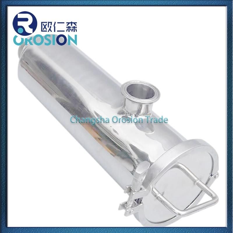 Sanitary Stainless Steel Clamp Angle Filter
