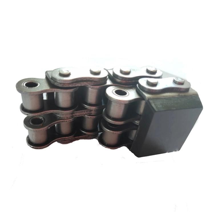 ISO DIN ANSI High Precision 16A-G2 Top Rubber Conveyor Chain
