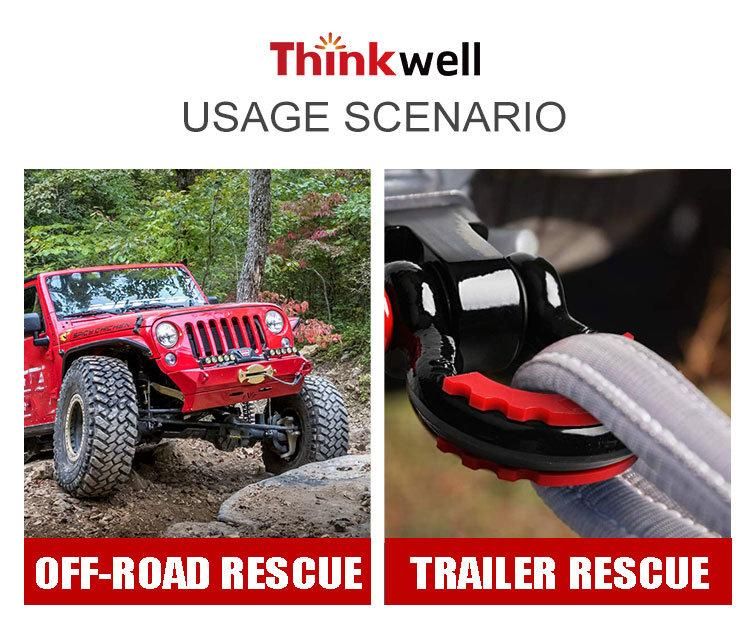 Soft Shackle with 2 Inch Hitch Receiver