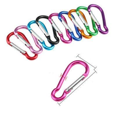 Various Colors Gourd Shape Carabiner Clip for out Door Travelling