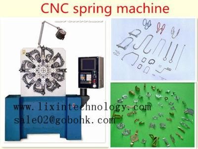 2016 New Type CNC Spring Coiler &amp; Spring Punching Machine