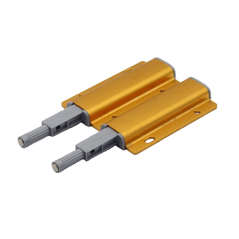 Furniture Hardware Plastic Cabinet Metal Push to Open System
