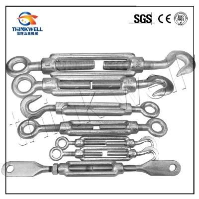 Forged Zinc Plated Type DIN 1480 Turnbuckle