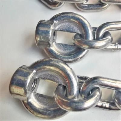 S. S 316 DIN766 Short Link Chain Swing Chain 6mm