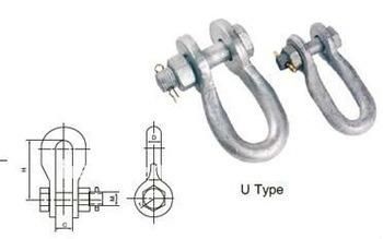 Anchor Shackles (U type) Clevis Adaptors Clamp