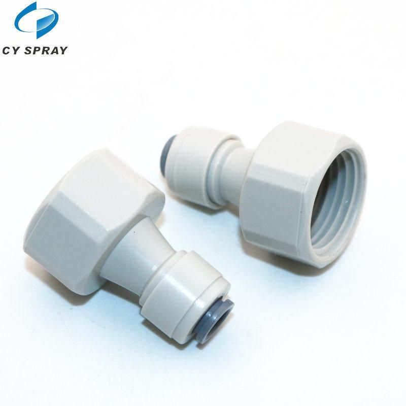 PP 1/2 (6mm or 6.35mm) Pipe Connect Fitting