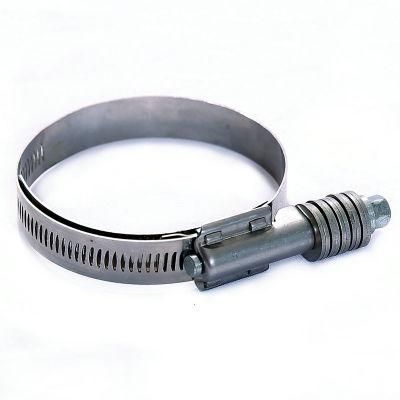 American Type Perforated Heavy Duty High Torque Constant Tension Hose Clamp