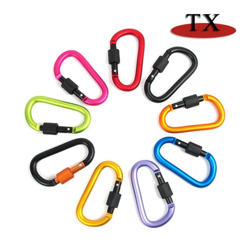 High Quality Gourd-Shaped Carabiner Aluminum Alloy Hanging Water Buckle