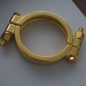 Stainless Steel Gold Plated High Pressure Clamp