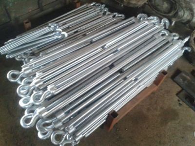 Long Turnbuckle with Hooks Galv