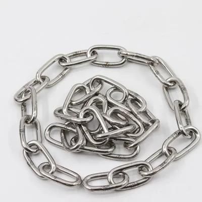 316 Stainless Steel Mirror Polished DIN766 8 mm-14mm Standard Anchor Chain