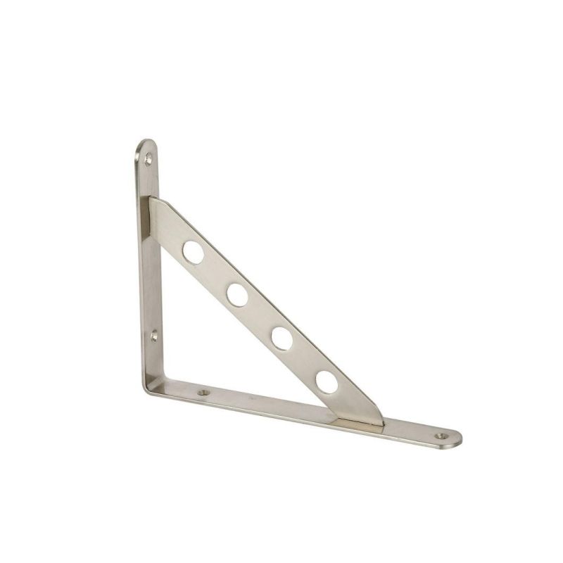 Iron L-Shaped Braces Wall Triangular Corner Wall Mounted Shelf Support Frame Shelf Bracket