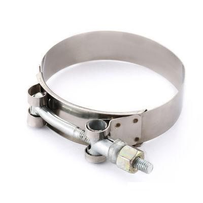 Pipe Clamps 304 Stainless Steel Radiator T-Bolt Hose Clamp