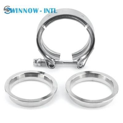 High Torque High Pressure V Shape Groove Hose Clamp