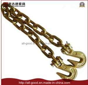 Grade 70 Lashing Chain with Clevis Grab Hooks
