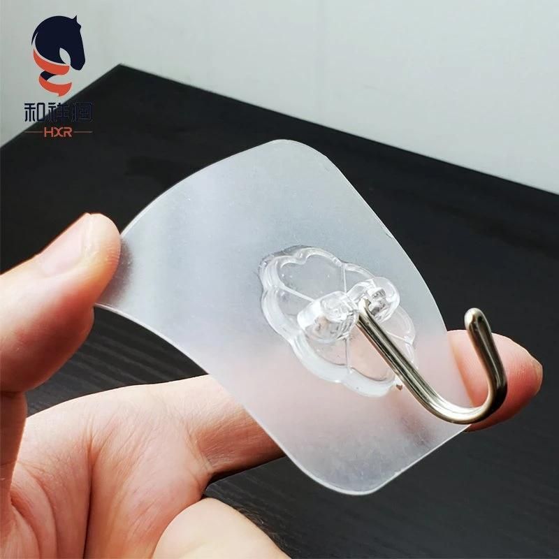 Eco Friendly Transparent Plastic Hook