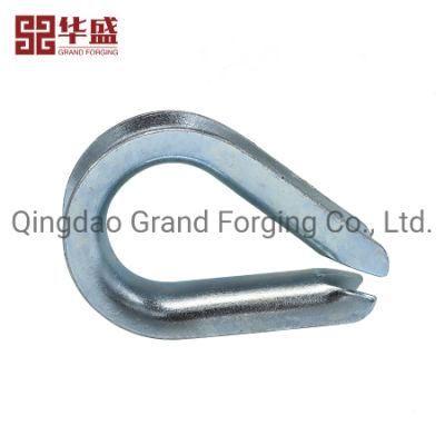 Galvanized Steel DIN 6899 Type B Wire Rope Thimble