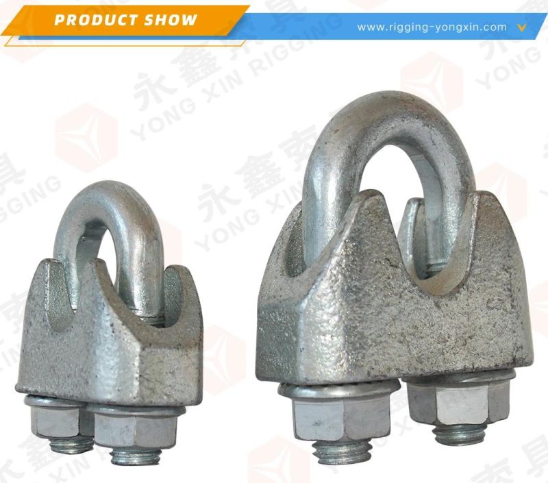 Factory Price Wholesale Galvanized Malleable DIN1142 Wire Rope Clip