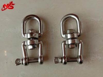 Stainless Steel Fastener EU Swivel Eye and Jaw with Pin