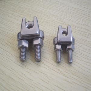 JIS Type Stainless Steel Ss304/Ss316 Wire Rope Cable Clamps
