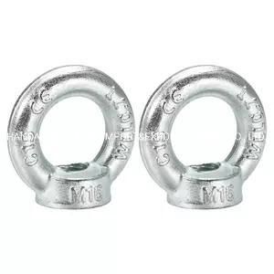 Fastener Wholesaler Zinc Plated DIN582 Lifting Ring Shape Eye Nut