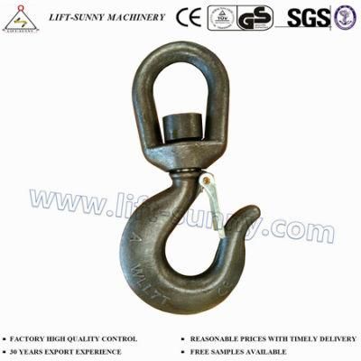 7ton Us Type Alloy Steel 322A Swivel Hook with Latch