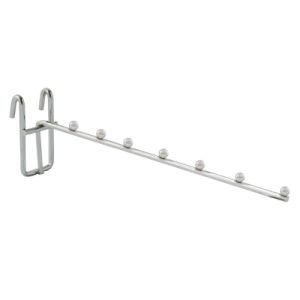 Metal Retail Grid Oblique Display Hook with Beads