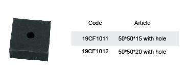 Air Conditioner Bracket Rubber Wedge 19CF1011