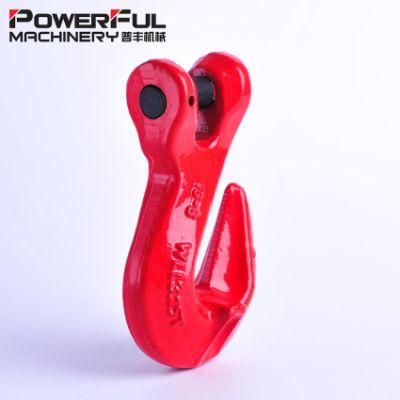 G80 High Strength Red Color Cheap Clevis Type Grab Hook
