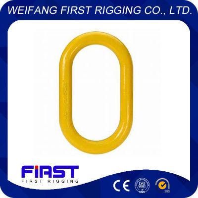 Factoryforged Alloy Steel G80 Grade80 3 Three Triple Leg Lifting Chain Slings with Master Link Clevis Grab Hooks Chain Sling