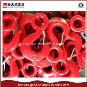 Carbon Steel Lifting Chain Eye Slip Hook with Latch