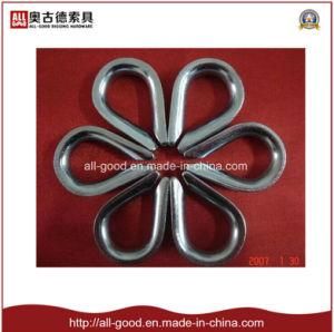 Rigging Galvanized Heavy Duty G414 Wire Rope Thimble