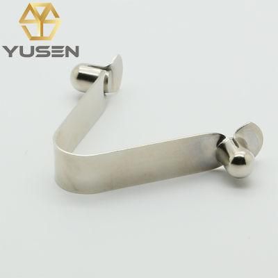 Tent Tube V Shape Push Stainless Steel Spring Clip Snap Button