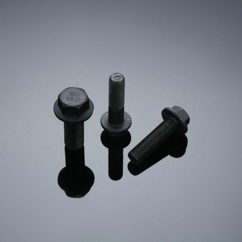 Hex Flange Screws Hexagon Head Bolt, Brass Bolt, Carriage Bolt, Screws, Hexagon Flange Bolts, Screws with Serrated